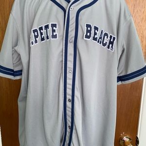 “St. Pete Beach” baseball style jersey! “XXL” VTG